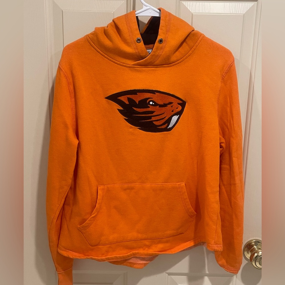 STADIUM ATHLETICS Vibrant Orange Oregon State University Hoodie